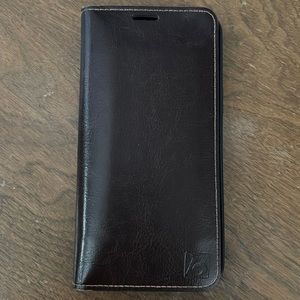 Leather iPhone 14 Pro phone case